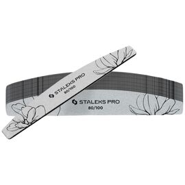 STALEKS PRO Expert 40 Мінеральна пилка (півмісяць) 80/100 грит (25 шт) - NFE-40-80/100-25, Абразивність: 80/100, Розмір: 162*25 мм, Кількість: 25 шт, image 