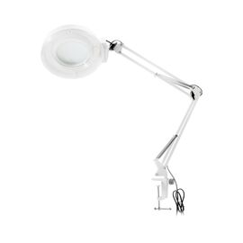 G.F. Лампа-лупа настільна з кріпленням до стола AF843 (біла), 24W, image 