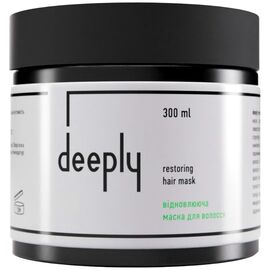 DEEPLY Restoring Hair Mask Відновлююча маска для волосся, 300 мл, Об'єм: 300 мл, image 