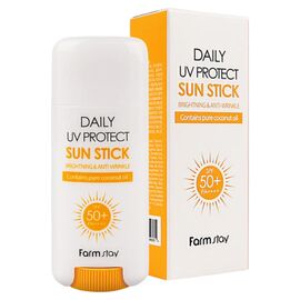 FARM STAY Daily UV Protect Sun Stick SPF50+PA++++ Сонцезахисний стік, 16 г, image 
