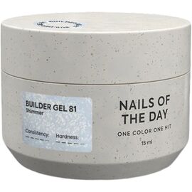 NAILSOFTHEDAY Builder Gel 81, 15 мл, Об'єм: 15 мл, Колір: 81, image 