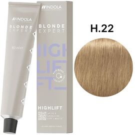 INDOLA Blonde Expert Highlift Крем-фарба для освітлення волосся H.22 (1000.22) Блондин інтенсивний перламутровий, 60 мл, Об'єм: 60 мл, Відтінок: 1000.22, image 