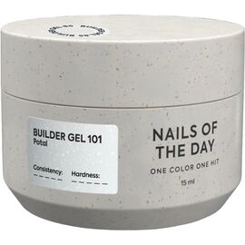 NAILSOFTHEDAY Builder Gel 101, 15 мл, Об'єм: 15 мл, Колір: 101, image 