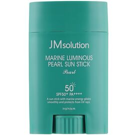 JM SOLUTION Marine Luminous Pearl Sun Stick Сонцезахисний стік з екстрактом перлин, 21 г, image 