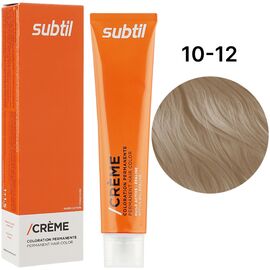 SUBTIL Creme Стійка крем-фарба для волосся 10-12 Екстра світлий блонд попелясто-перламутровий, 60 мл, Об'єм: 60 мл, Відтінок: 10/12, image 