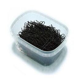 IZA Шпильки хвилясті ЧОРНІ (6,5 см) - 500 г (660 шт), image 