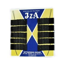 IZA Невидимки хвилясті 2 кульки ЧОРНІ (5 см), image 