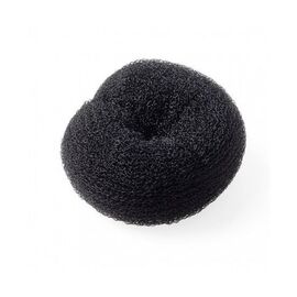 IZA Валик для волосся ЧОРНИЙ прямий з кнопкою - 1 шт, image 