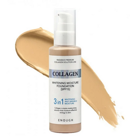 ENOUGH Collagen Whitening Moisture Foundation SPF 15 Тональна основа №13 з колагеном, антивіковим ефектом і сонцезахисним фактором, Відтінок: №13, image 