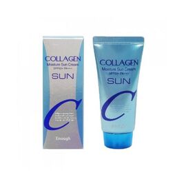 ENOUGH Collagen Moisture Sun Cream SPF50+ PA+++ Зволожуючий сонцезахисний крем з колагеном, 50 г, image 