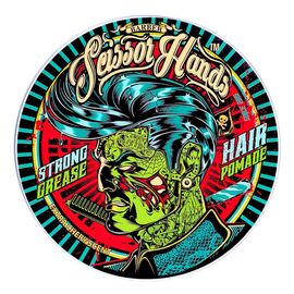 SCISSOR HANDS Barber Strong Hold Hair Pomade Бріолін для укладання волосся (легкий блиск), 115 мл, Об'єм: 115 мл, image 