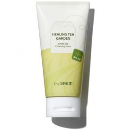 THE SAEM Healing Tea Garden Green Tea Cleansing Foam Пінка з екстрактом зеленого чаю, 150 мл, image 
