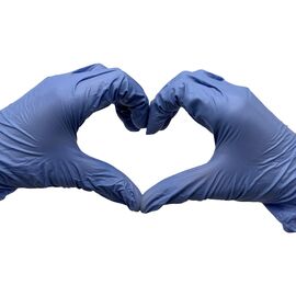 Рукавички ФІОЛЕТОВІ/VIOLET (L) - 1 пара, image 