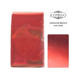 KOMILFO Фольга для лиття, червона глянцева, image 