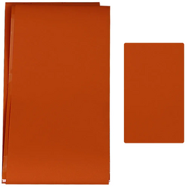 KOMILFO Фольга для кракелюра, оранжева, матова, image 