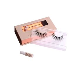 ZIDIA Lashes, style ARUBA (black band) 1 pair, reusable, image 