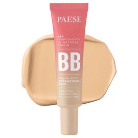 PAESE BB Cream With Hyaluronic Acid Тональний крем з гіалуроновою кислотою 3W natural, 30 мл, Відтінок: Natural, image 