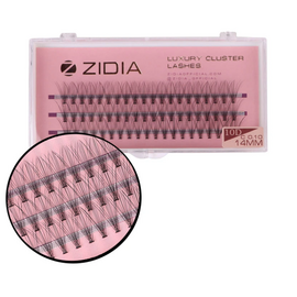 ZIDIA Cluster lashes Вії пучкові 10D C 0,10х14 mm, 3 стрічки, image 