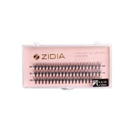 ZIDIA Cluster lashes Вії пучкові 20D C 0,10х12 mm, 3 стрічки, image 