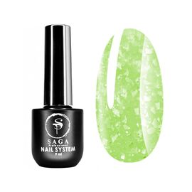 SAGA Leaf Base База з поталлю №11, 8 мл, Відтінок: №11, Об'єм: 8 мл, image 