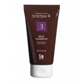SYSTEM4 Шампунь №3 для всіх типів волосся, для чутливої та шкіри, що свербить, 75 мл, Об'єм: 75 мл, image 