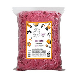 PANNI MLADA Шапочка на подвійній резинці з поліетилену (100 шт/пач) Колір: рожевий, image 