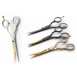 KIEPE Ножиці LUXURY 5 скользящий зріз white-gold (2445/5WG), image 