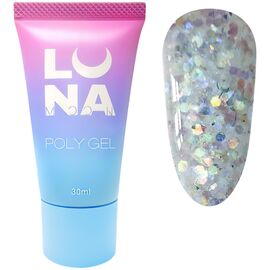 LUNA Poly Gel №10 Полігель для нарощування, 30 мл, image 