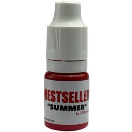 THE MINERAL Bestseller Пігмент для перманентного макіяжу губ гібридний Summer, 6 мл, Об'єм: 6 мл, Колір: Summer, image 