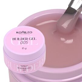 KOMILFO Builder Gel 005, 15 г, Об'єм: 15 мл, Колір: 005, image 