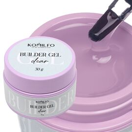 KOMILFO Builder Gel Clear, 30 г, Об'єм: 30 г, Колір: Clear, image 