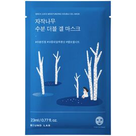 ROUND LAB Birch Juice Moisturizing Double Gel Mask Зволожуюча гелева маска з березовим соком, 23 мл, image 