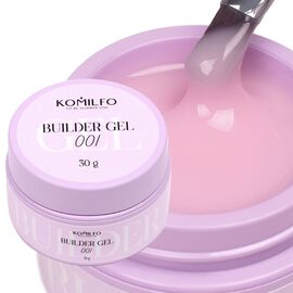 KOMILFO Builder Gel 001, 30 г, Об'єм: 30 г, Колір: 001, image 