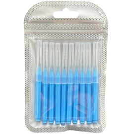 S.P. Щіточка для брів та вій Baby Brush блакитна, 10 шт/уп, Об'єм: 10 шт/уп, Колір: Блакитна, image 