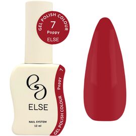 ELSE Gel polish Гель лак №07 Poppy, 12 мл, № гель лаку: №07, Об'єм: 12 мл, image 