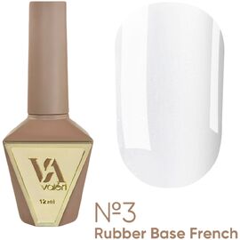 VALERI Rubber Base French Камуфлююча база №03, 12 мл, Відтінок: 03, Об'єм: 12 мл, image 