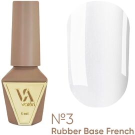 VALERI Rubber Base French Камуфлююча база №03, 6 мл, Відтінок: 03, Об'єм: 6 мл, image 