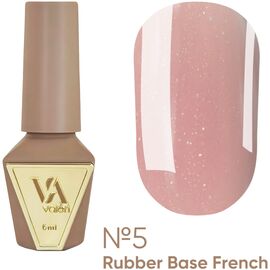 VALERI Rubber Base French Камуфлююча база №05, 6 мл, Відтінок: 05, Об'єм: 6 мл, image 