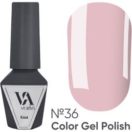 VALERI Гель лак №036 (приглушений бузковий, емаль), 6 мл, image 