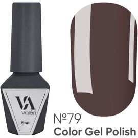 VALERI Гель лак №079 (світлий баклажан, емаль), 6 мл, image 