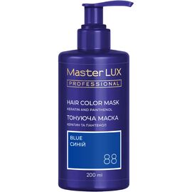 Master LUX Professional Hair Color Mask Тонуюча маска для волосся Синій, 200 мл, Відтінок: Синій, Об'єм: 200 мл, image 