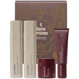 DAVROE Christmas Moisture Senses witfh MCT and Luxe Набір продуктів для зволоження волосся, image 
