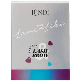 LENDI Lami Like Lamination Kit Набір швидких складників для ламінування брів та вій в саше, 3х3 мл, image 