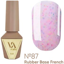 VALERI Rubber Base French Камуфлююча база №87, 6 мл, Відтінок: 087, Об'єм: 6 мл, image 