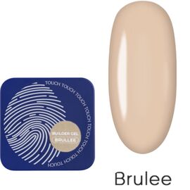TOUCH Builder Gel Brulee Камуфлюючий будівельний гель, 10 мл, Об'єм: 10 мл, Колір: Brulee, image 