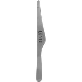 LENDI Eyebrow Tweezer Moonlight Silver Пінцет для брів скошений (місячне срібло), image 