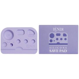 LENDI Silicone Save Pad Силіконова палітра для ламінування лілова, Колір: ліловий, image 