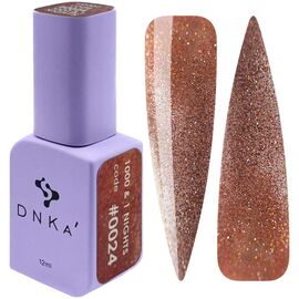 DNKa Gel Polish Гель-лак котяче око №024 Cat's Eye 1000&1 Nights, 12 мл, image 