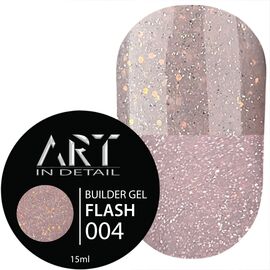 ART ART Builder Gel FLASH №004, 15 мл, Об'єм: 15 мл, Колір: №004, image 