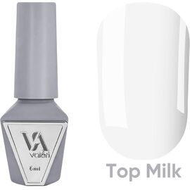 VALERI Top Milk Топ молочний, 6 мл, Об'єм: 6 мл, Колір: Молочний, image 